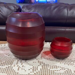 Guaxs Belly L vase and tea light/ votive holder. Beautiful and perfect!